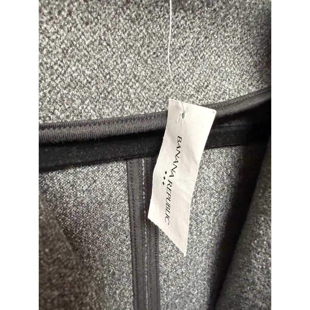 Banana Republic Grey Wool Blend Blazer Coat Women's‎ Size S